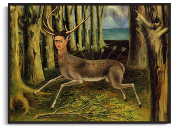 Inspiration La Biche blessée Frida Kahlo - peinture à l'huile