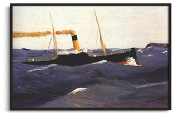 Inspiration Tramp Steamer Hopper - peinture à l'huile